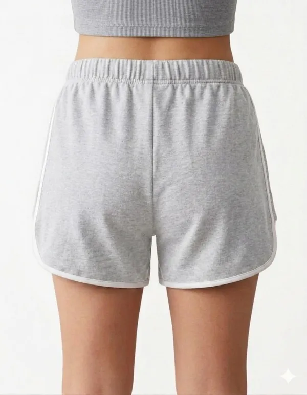 Grey_Cotton_Blend_Regular_Fit_Solid_Hotpants_For_Girls_-_Pack_Of_3