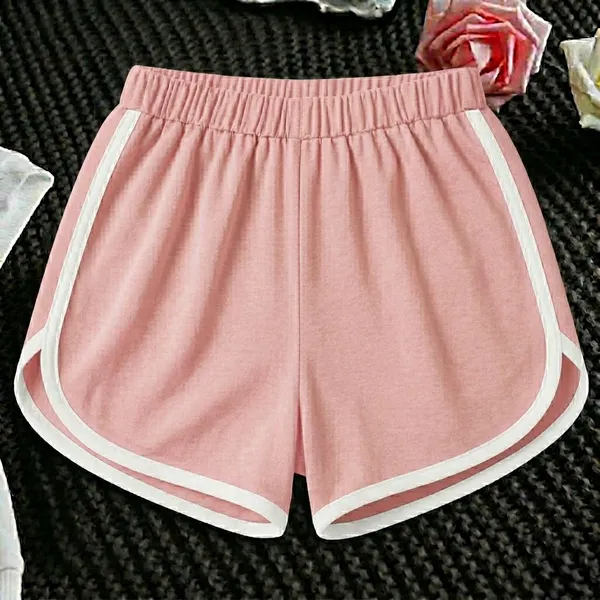 Pink_Cotton_Blend_Regular_Fit_Solid_Hotpants_For_Girls