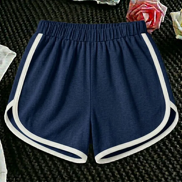 Dark_Blue_Cotton_Blend_Regular_Shorts_For_Girls_-_Pack_Of_3