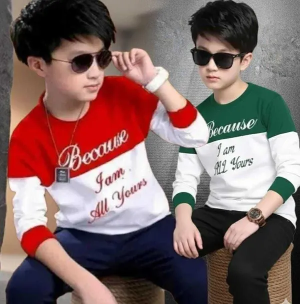 Red_And_Green_Cotton_Blend_Regular_Fit_Graphic_Print_T-Shirt_For_Boys