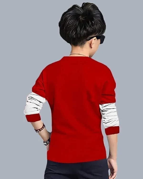 Red_Cotton_Blend_Regular_Fit_Graphic_Print_Round_Neck_T-Shirt_For_Boys