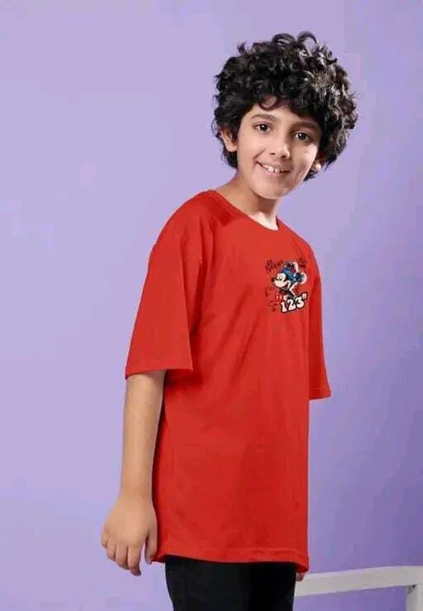 Red_Cotton_Blend_Regular_Fit_Graphic_Print_Round_Neck_T-Shirt_For_Boys