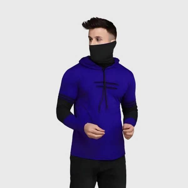 Dark_Blue_Cotton_Blend_Regular_Fit_Colorblock_Hooded_Sweatshirt_For_Men
