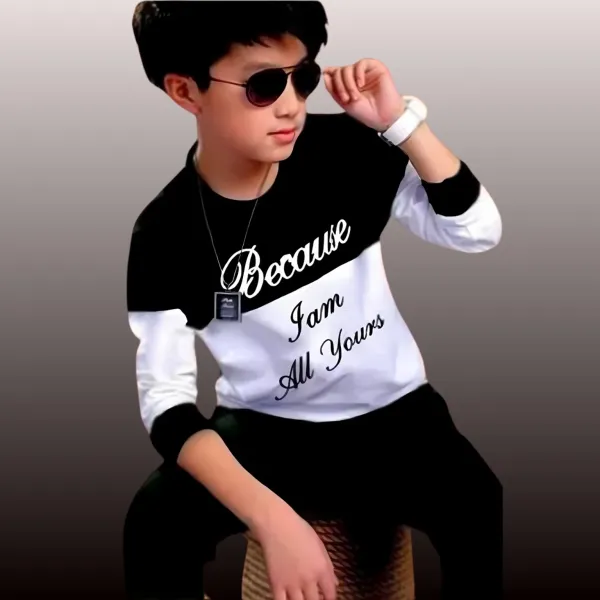 Black_Cotton_Blend_Regular_Graphic_Print_T-Shirt_For_Boys