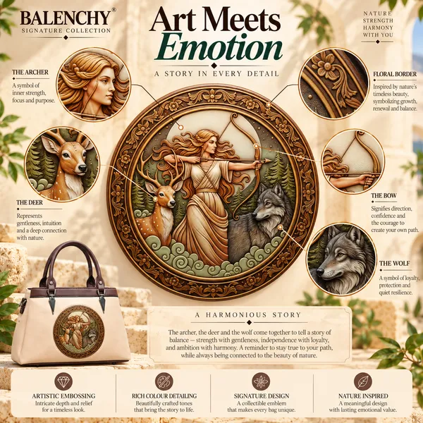 Balenchy_The_Artemis_Satchel_—_Wearable_Art_Handbag_for_Women_|_The_Artemis_Medallion_|_Warm_Ivory_|_Signature_Collection