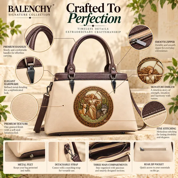 Balenchy_The_Artemis_Satchel_—_Wearable_Art_Handbag_for_Women_|_The_Artemis_Medallion_|_Warm_Ivory_|_Signature_Collection