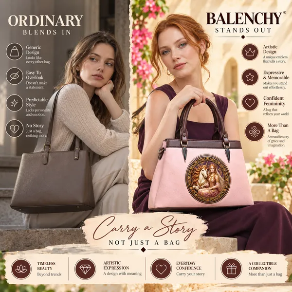 Balenchy_The_Enchantress_Satchel_—_Wearable_Art_Handbag_for_Women_|_The_Enchantress_Medallion_|_Blush_Pink_|_Signature_Collection