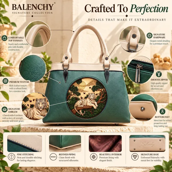 Balenchy_The_Force_Satchel_—_Wearable_Art_Handbag_for_Women_|_The_Force_Medallion_|_Forest_Green_|_Signature_Collection