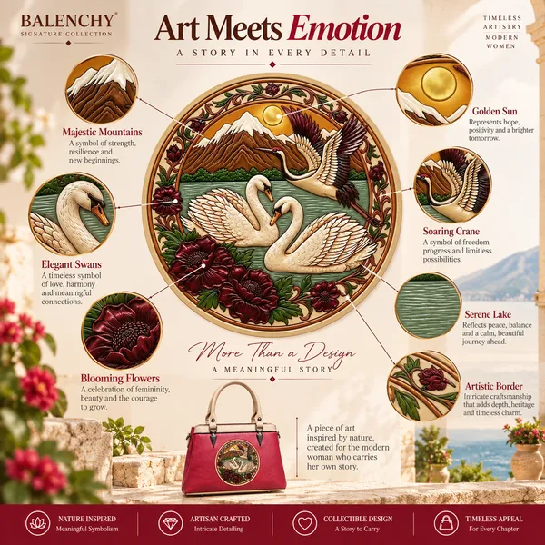 Balenchy_The_Grace_Satchel_—_Wearable_Art_Handbag_for_Women_|_The_Grace_Medallion_|_Crimson_Red_|_Signature_Collection