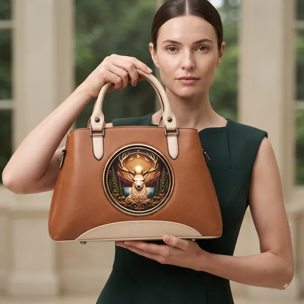 Balenchy_The_Sovereign_Satchel_—_Wearable_Art_Handbag_for_Women_|_The_Sovereign_Medallion_|_Tan_Brown_|_Signature_Collection