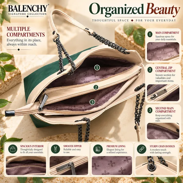 Balenchy_The_Wild_Tote_—_Wearable_Art_Shoulder_Bag_for_Women_|_The_Wild_Medallion_|_Forest_Green_|_Signature_Collection