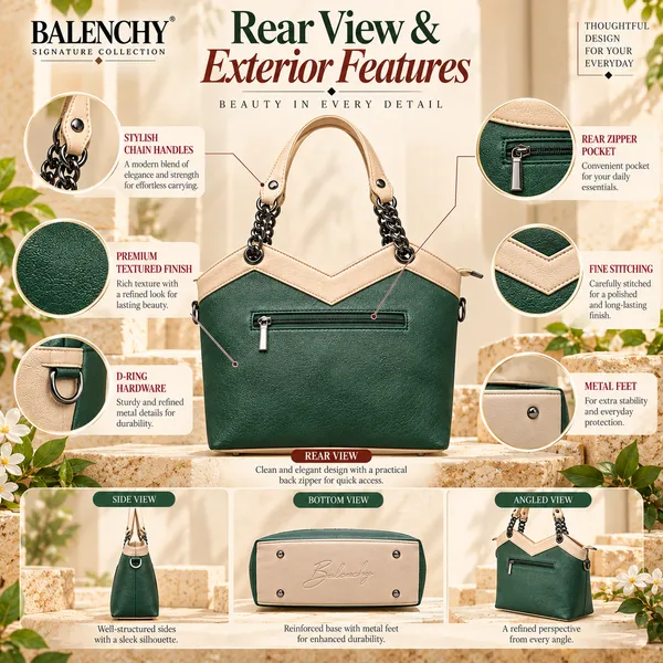 Balenchy_The_Wild_Tote_—_Wearable_Art_Shoulder_Bag_for_Women_|_The_Wild_Medallion_|_Forest_Green_|_Signature_Collection