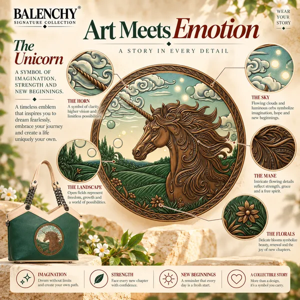 Balenchy_The_Wild_Tote_—_Wearable_Art_Shoulder_Bag_for_Women_|_The_Wild_Medallion_|_Forest_Green_|_Signature_Collection