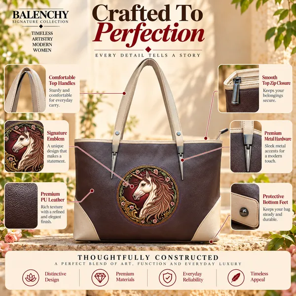 The_Union_—_Warm_Ivory_&_Tan_Wearable_Art_Shopper_|_BALENCHY