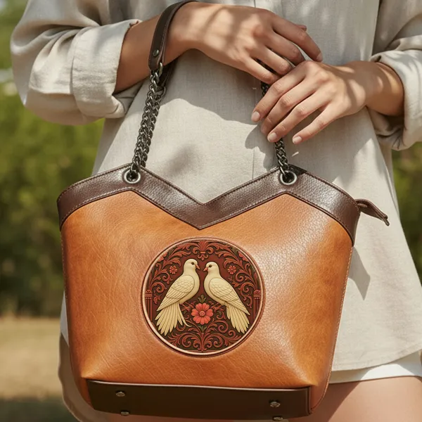Satchel_Bag_with_Embossed_Dove_Pair_Artwork_Luxury_Designer_Handbag_for_Women