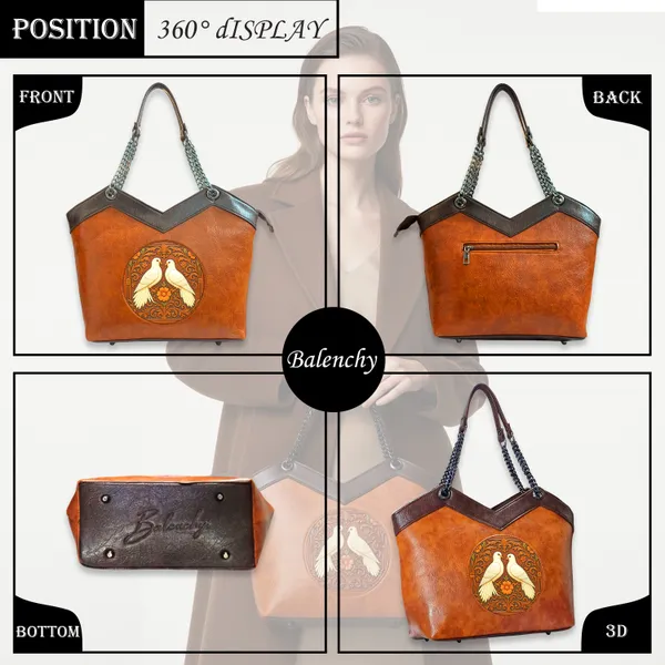 Satchel_Bag_with_Embossed_Dove_Pair_Artwork_Luxury_Designer_Handbag_for_Women