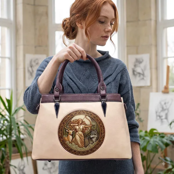 Balenchy_The_Artemis_Satchel_—_Wearable_Art_Handbag_for_Women_|_The_Artemis_Medallion_|_Warm_Ivory_|_Signature_Collection