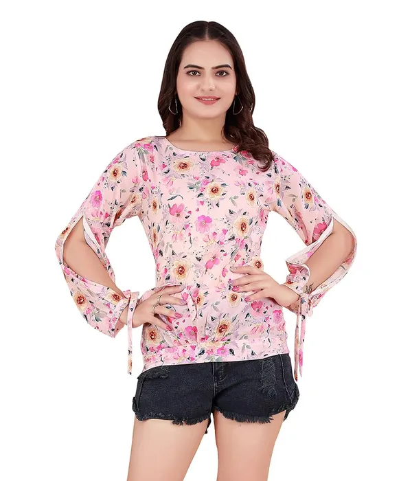 Pink_Sumer_Cool_Top_For_Women_|_Regular_Fit_Long_Sleeve_V-Neck