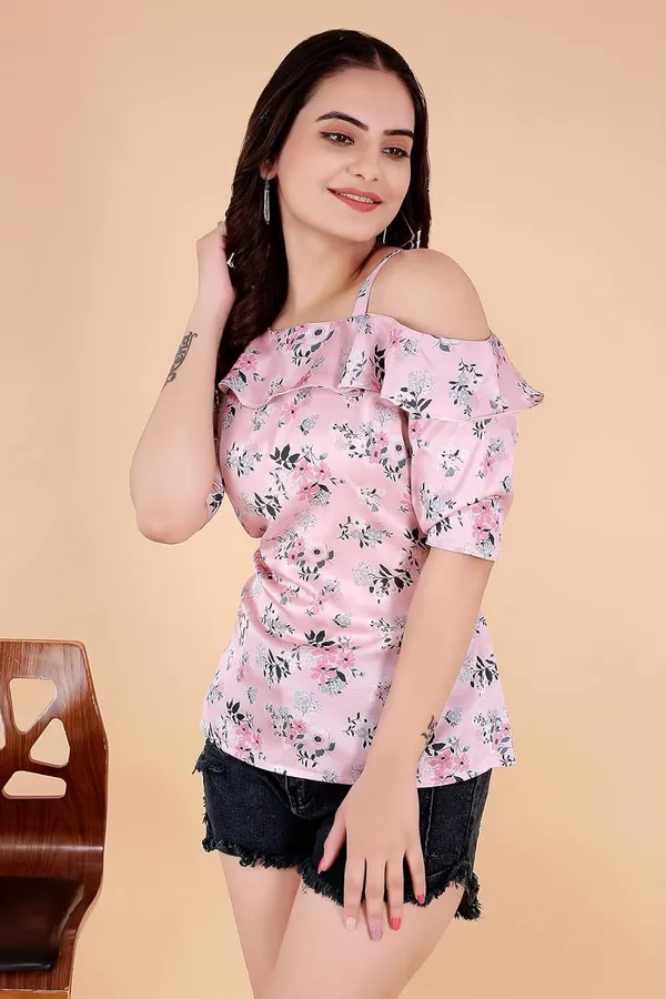 Pink_Cotton_Satin_Tunic_Shirt_For_Women_|_Regular_Fit_Long_Sleeve_Square_Neck