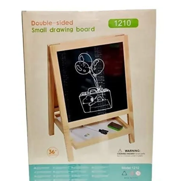 Mayatra's_Double-Sided___Drawing_Board_-_Adjustable_Standing_Easel_&_Chalkboard_Holder