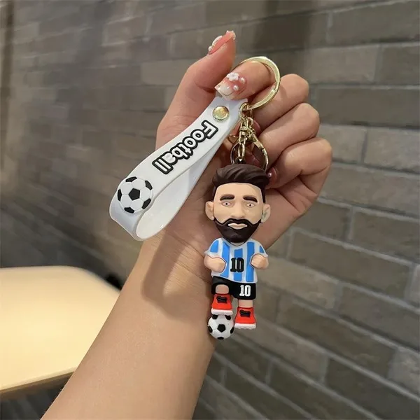 Multicolor_Football_Player_3D_Mould_Keychain_Ideal_Gift_For_Men,_Women,_Boys,_Girls_&_Football_Lovers