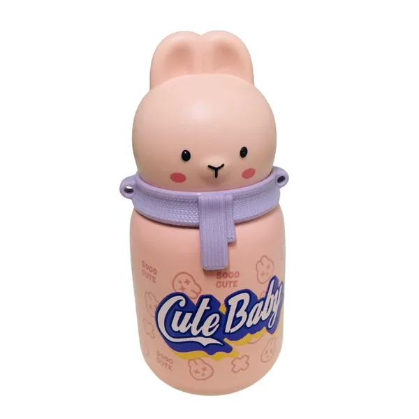 Multicolor_Rabbit_Edition_Stainless_Steel_Vacuum_Insulated_Water_Bottle_Water_Bottle_For___School,Bpa_Free_350Ml,Leak_Proof
