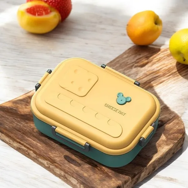 Multicolor_Stainless_Steel_Lunch_Box_For_Adults_And___|_Keep_Foods_Separated_|_3_Compartments_Tiffin_|_School_Travel_Picnic_Office_Use|