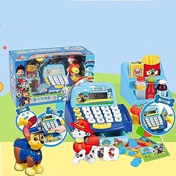 Multicolor_Cashier_Toy_Cash_Register_Playset_|_Pretend_Play_Set_For___|_Colorful_Children?S_Supermarket_Checkout_Toy_With_Microphone_Ideal_Gift_For_Toddlers_&_Preschoolers_(Paw_Buddies_Blue)