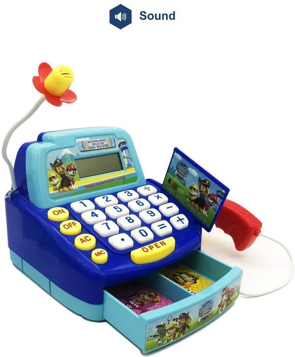 Multicolor_Cashier_Toy_Cash_Register_Playset_|_Pretend_Play_Set_For___|_Colorful_Children?S_Supermarket_Checkout_Toy_With_Microphone_Ideal_Gift_For_Toddlers_&_Preschoolers_(Paw_Buddies_Blue)