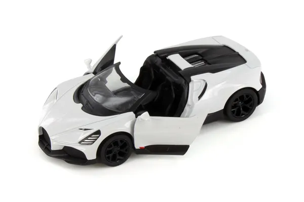 Kinsmart_White_Bugati_Mistral_Metal_1:36_Diecast_Model_Car_For
