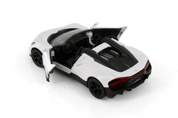 Kinsmart_White_Bugati_Mistral_Metal_1:36_Diecast_Model_Car_For