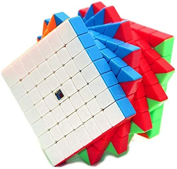 Multicolor_Moyu_Meilong_7X7_Stickerless_Speed_Cube_Moyu_Mofang_Jiaoshi_Mfjs_Meilong_7X7X7_Cubing_Classroom_Mini_66Mm_Size_Education_Toys