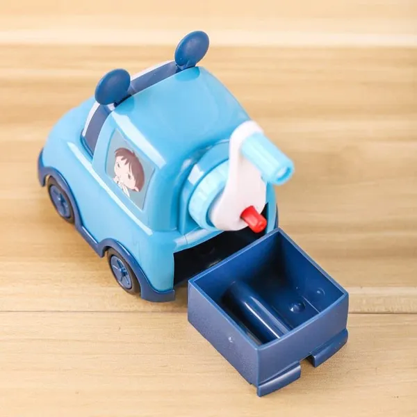 Multicolor_Cartoon_Car_Pencil_Sharpener,_Table_Sharpener_Machine,_With_.