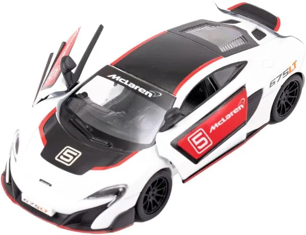 Kinsmart_White_Mclaren_675Lt_Exclusive_Edition_Metal_Diecast_Model_Car_For