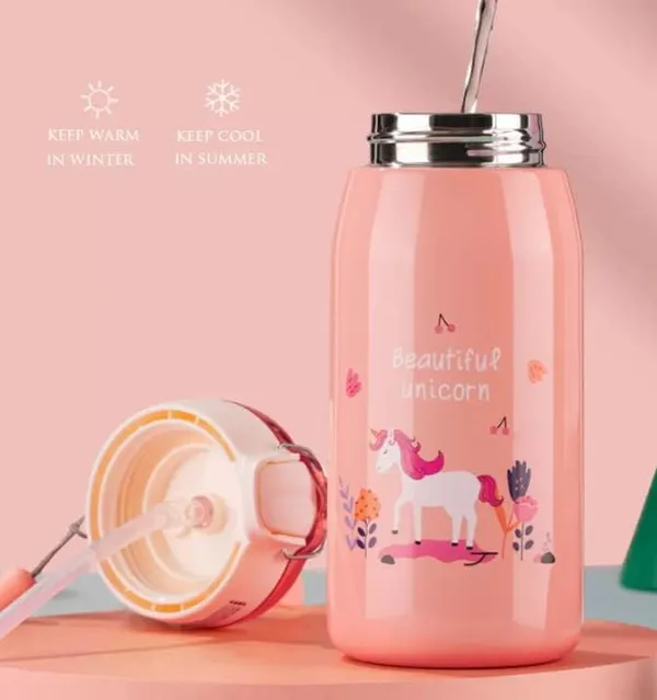 Multicolor_Cartoon_Design_Stainless_Steel_Water_Bottle_For__vacuum_Insulated_Thermal_Flask,Hot_And_Cold_Bottle_With_Straw_For_School,Leak_Proof,Bpa_Free_400Ml_(Happy_Day)