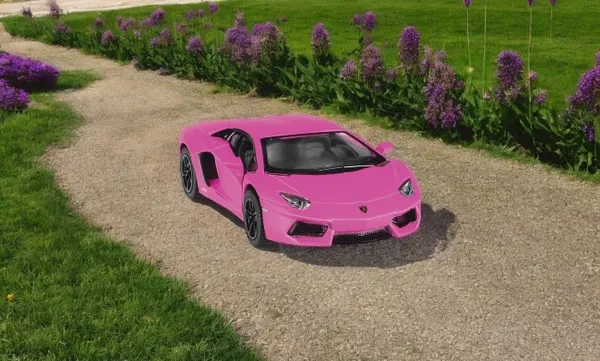 Kinsmart_Pink_Lamborghini_Aventador_Lp_700_Metal_Diecast_Model_Car_For
