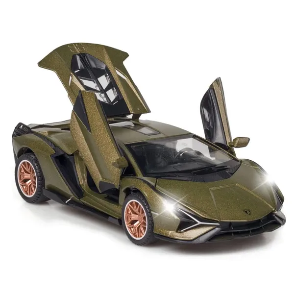 Gold_Lamborghini_Diecast_1:32_Metal_Pullback_Toy_Car_with_Openable_Doors,_Lights_&_Music