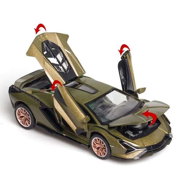 Gold_Lamborghini_Diecast_1:32_Metal_Pullback_Toy_Car_with_Openable_Doors,_Lights_&_Music