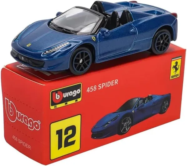 Bburago_1:64_Scale_Ferrari_458_Spider_Diecast_Metal_Model_Car_�_Premium_Race_Collection