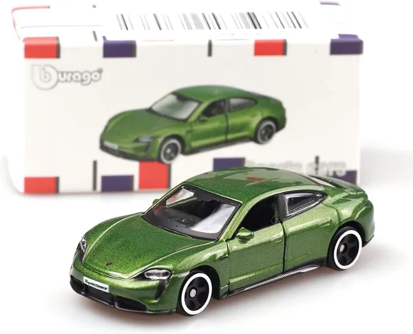 Bburago_1:64_Scale_Porsche_Taycan_Turbo_S_Diecast_Metal_Model_Car