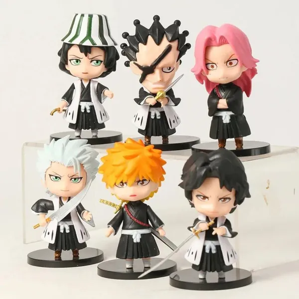Bleach_Anime_Ichigo_Kurosaki_Set_of_6_PVC_Figurines_Anime_Action_Figure_-_Collectible_Display_Figures