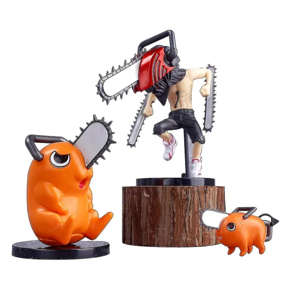 Chainsaw_Man_Docka_Mini_Denji_Pochita_Leksaksmodell_-_Anime_Action_Figure