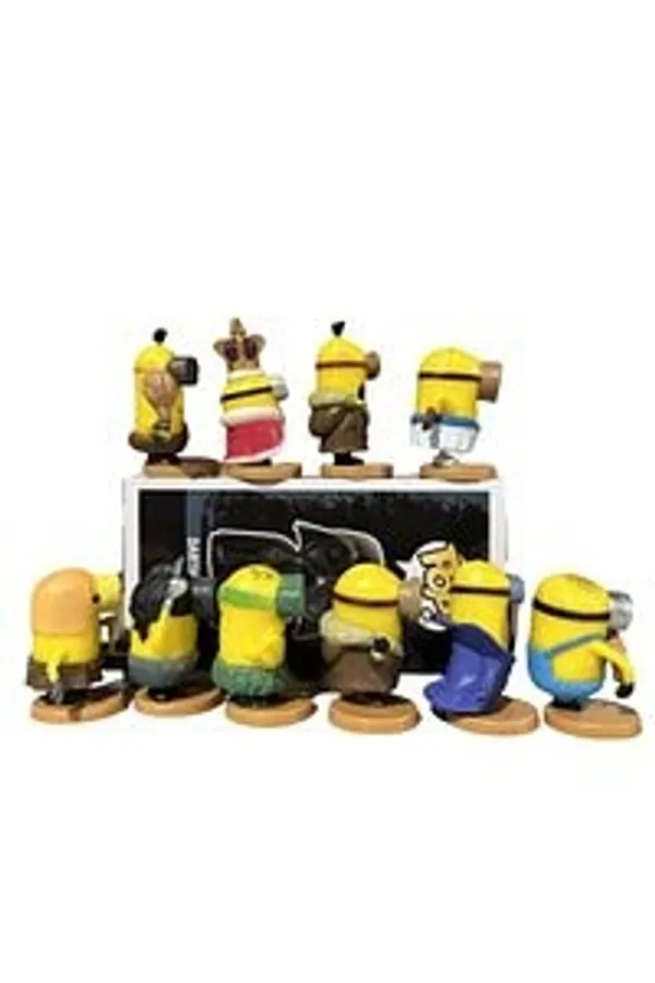 Crown_Minions_Kevin_&_Bob_3D_Eye_Action_Figures_10PCS/Set_-_Classic_Collection_Toys