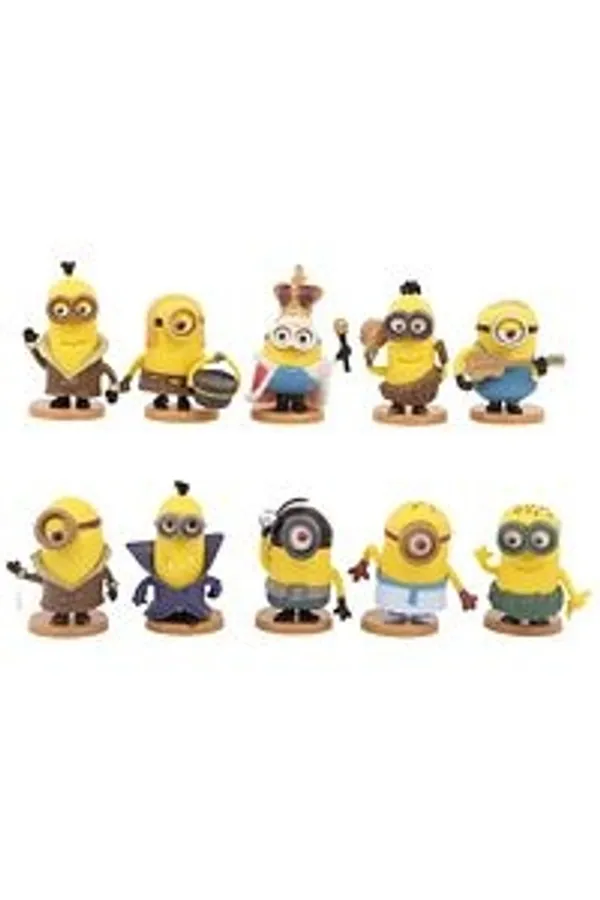 Crown_Minions_Kevin_&_Bob_3D_Eye_Action_Figures_10PCS/Set_-_Classic_Collection_Toys