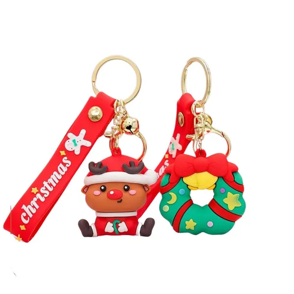 Multicolor_Cute_Kawaii_Christmas_Festival_Backpack_Keychain_Cartoon_Pvc_Handbag_Accessory