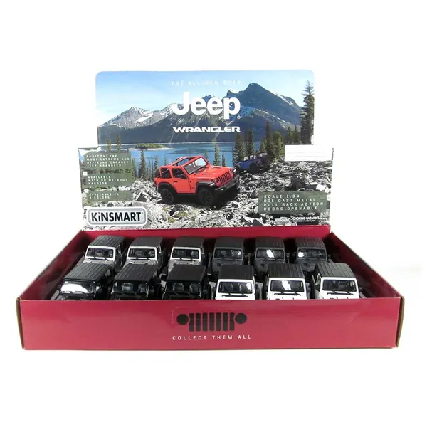 White_Jeep_Wrangler_Metal_1:34_Diecast_Model_Car_For