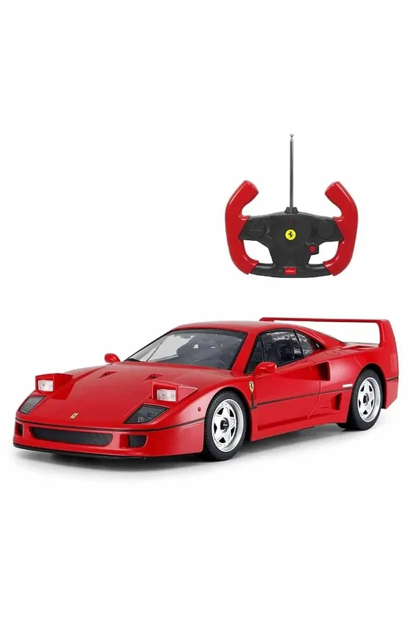 Rastar_1:14_Scale_Ferrari_F40_Licensed_RC_Car_-_Red_Remote_Control_Model_w/_Lights_&_Doors