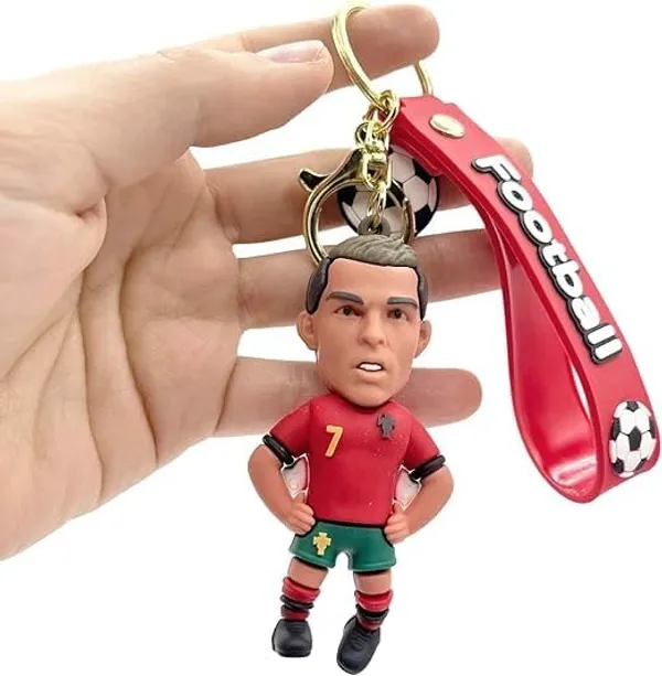 Multicolor_Football_Player_3D_Mould_Keychain_Perfect_Gift_For_Men,_Women,_Boys,_Girls_&_Football_Lovers