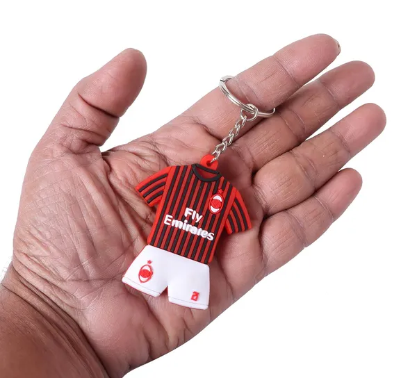 Multicolor_Uniform_Football_Jersey_Key_Chain,Wearresistant,Car_&_Bike_Gifting_With_Fan_Item_Men_Sport_Keyring_&_Keychain_Key_Chain_Sports()