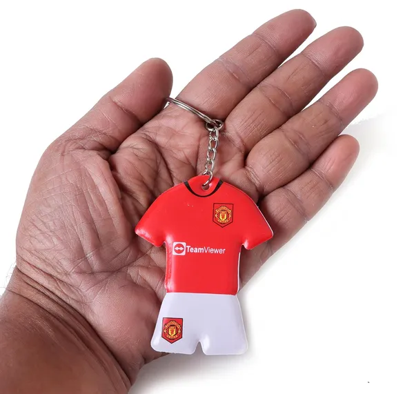 Multicolor_Uniform_Football_Jersey_Key_Chain,Wearresistant,Car_&_Bike_Gifting_With_Fan_Item_Men_Sport_Keyring_&_Keychain_Key_Chain_Sports()